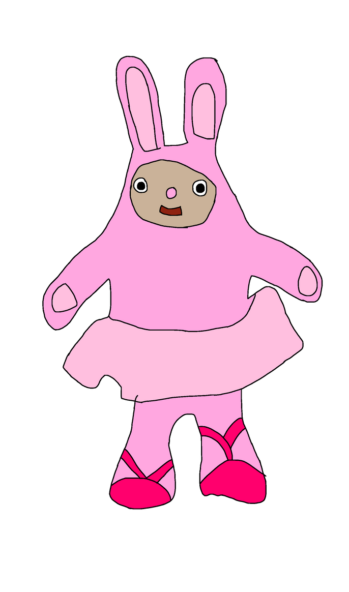 Pink Rabbit Nick Nick jr huggable ballerina bunny pink by Katelynluvsart3251 on DeviantArt