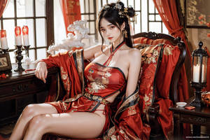 No.166 Sexy Chinese Bellyband 146p