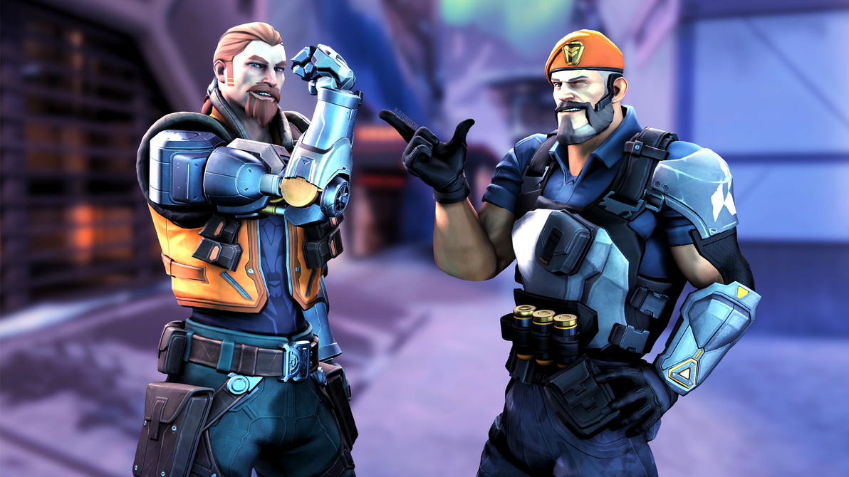 VALORANT Breach and Brimstone by karinscr on DeviantArt