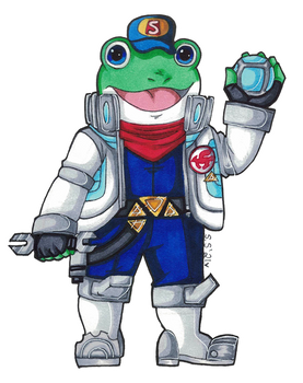 Slippy here. I'm okay :: Starfox