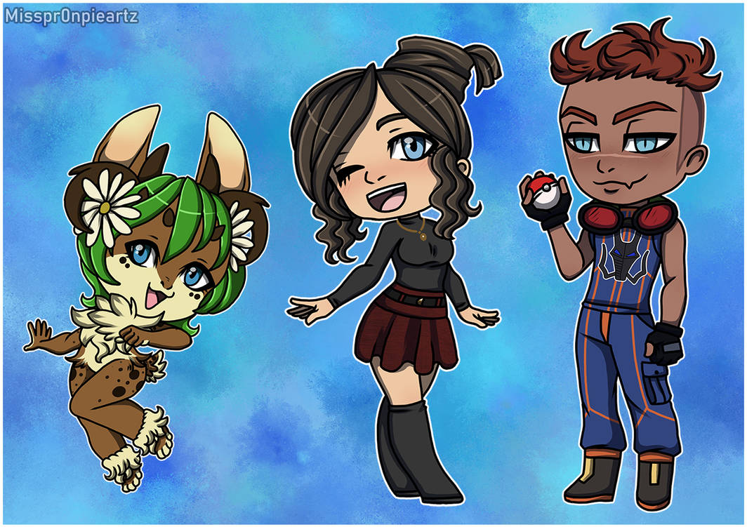 Single Chibi Examples :: by Misspr0npieArtz on DeviantArt