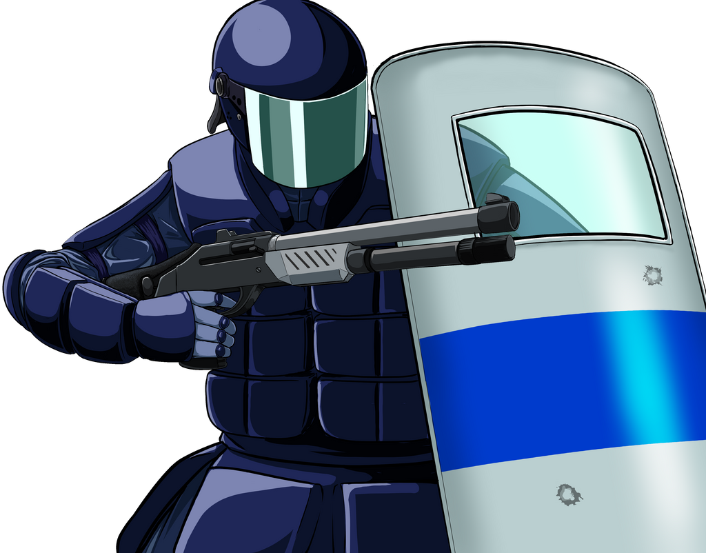 Riot trooper by CraBridge on DeviantArt