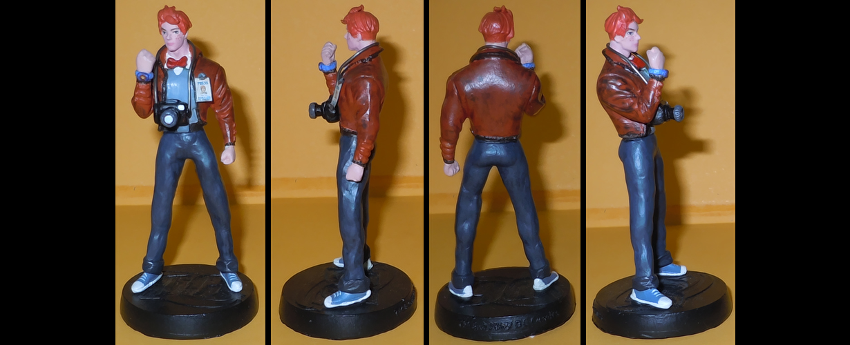 Jimmy Olsen custom figurine