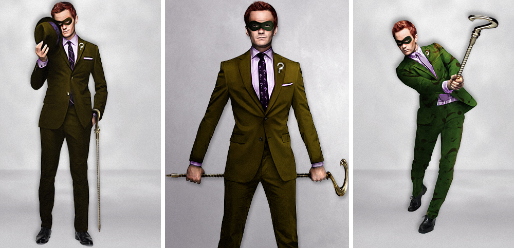 Neil Patrick Harris is The Riddler by Ciro1984 on DeviantArt