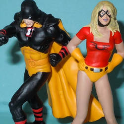 Jesse Quick and Hourman