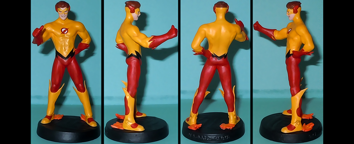 DCU Kid Flash Bart Allen custom figurine