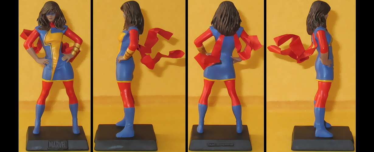 Ms. Marvel Kamala Khan custom figurine