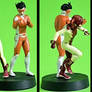 Irey and Jai West custom figurines