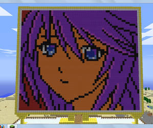 Shirayuki Mizore 13 Minecraft