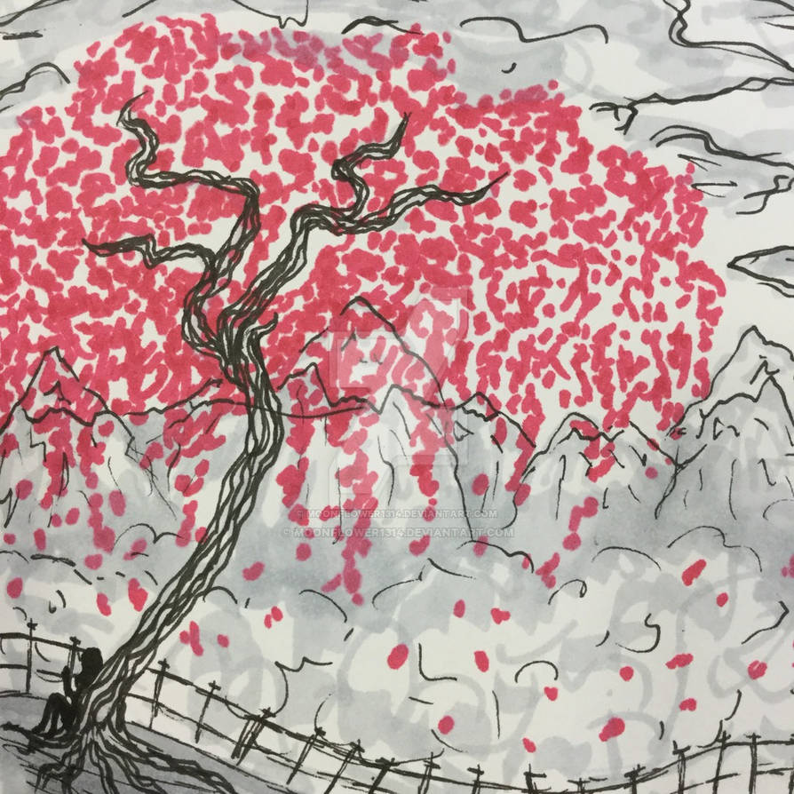 Red willow tree by MoonFlower1314 on DeviantArt