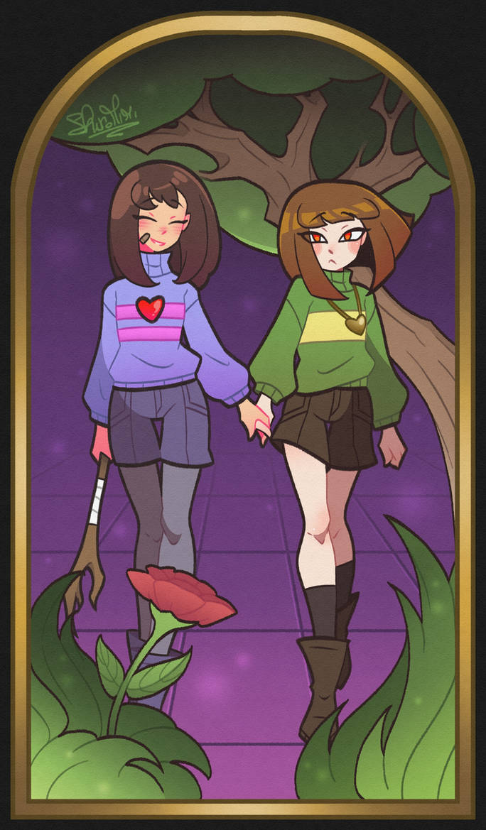 Undertale Fan Art - A little walk - by ShiroMimi98 on DeviantArt