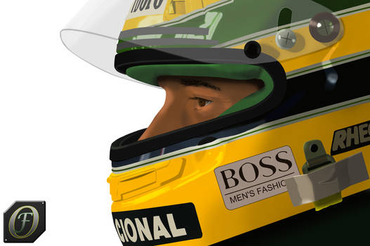 Ayrton Senna Toon