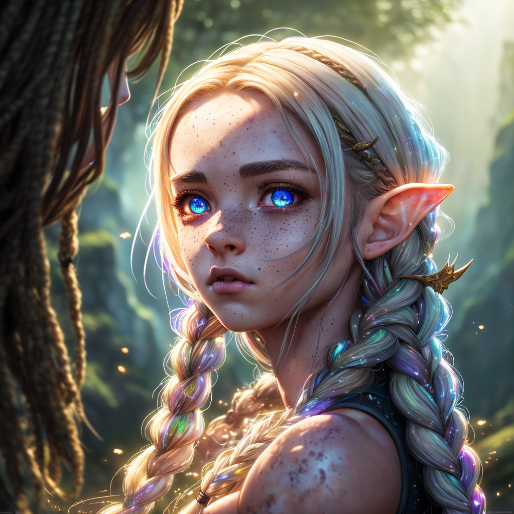 little elf girl by stormbackstrom on DeviantArt