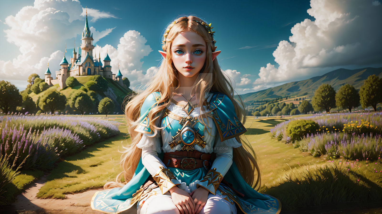 Princess Zelda Wallpaper 01 by stormbackstrom on DeviantArt