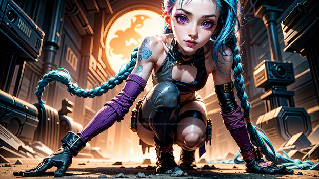 Jinx wallpaper 05