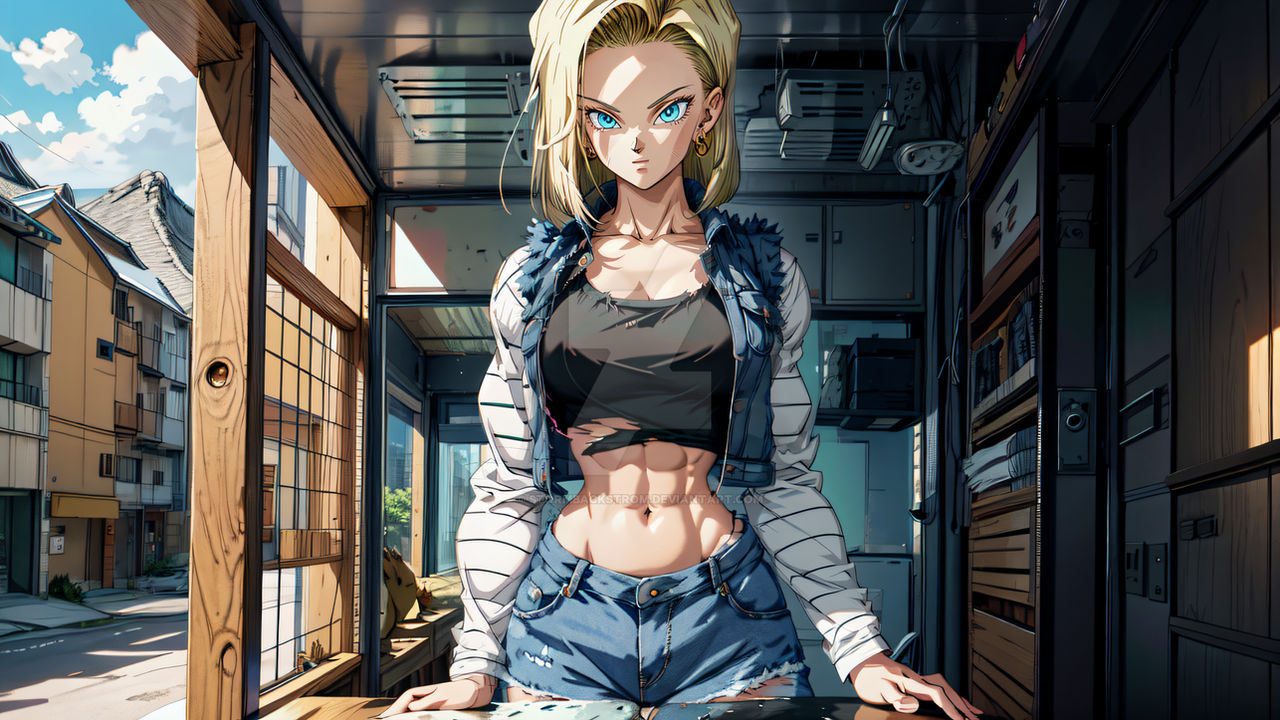 Android 18 Chest Android 18 wallpaper by stormbackstrom on DeviantArt