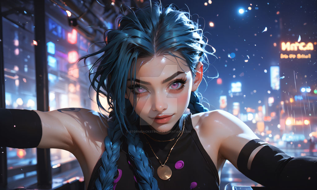Jinx wallpaper 13 by stormbackstrom on DeviantArt