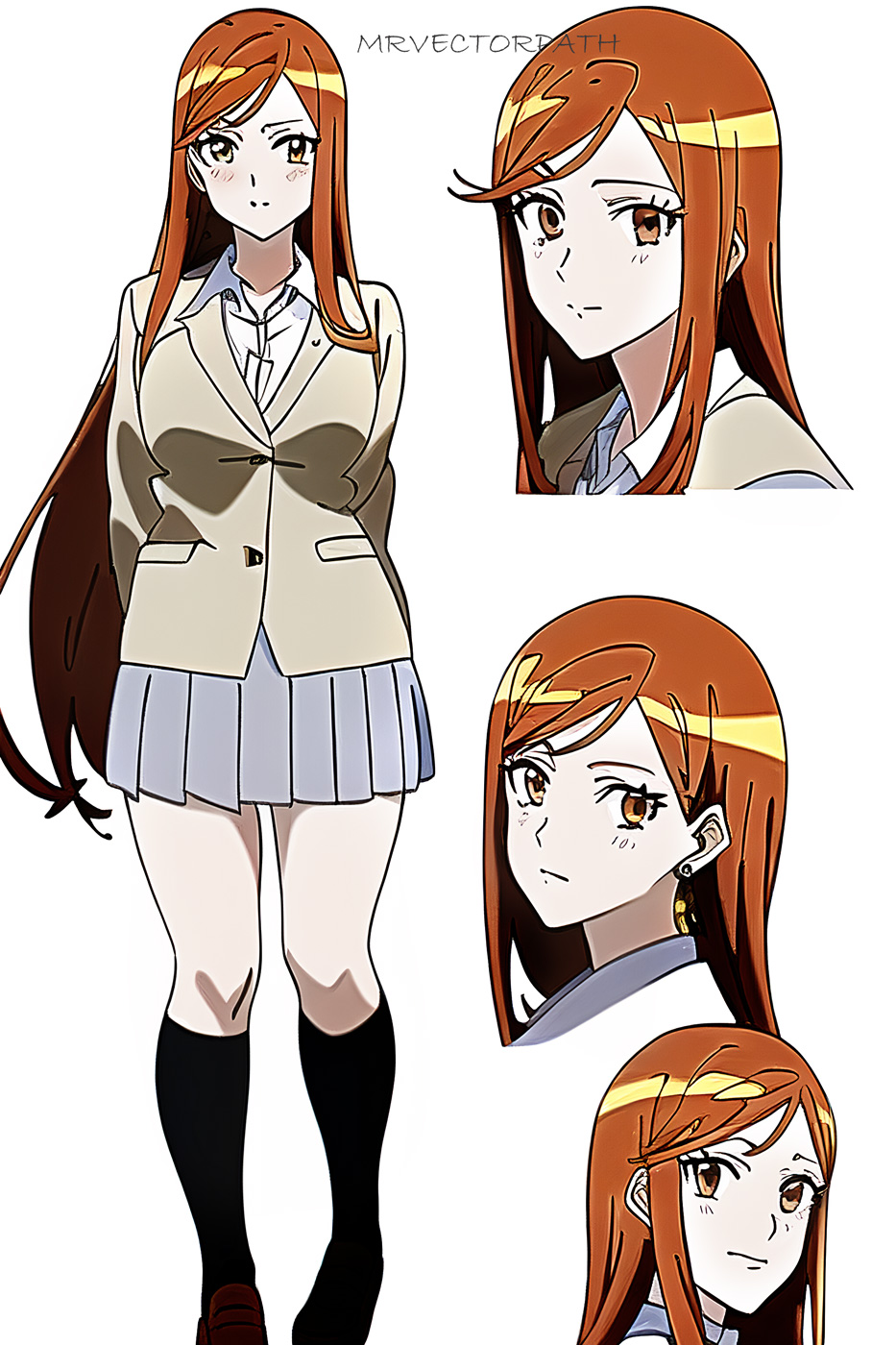 Orhime Inoue Back To School by Mrvectorpath on DeviantArt