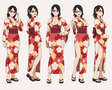 Sarada Character Reference Sheet