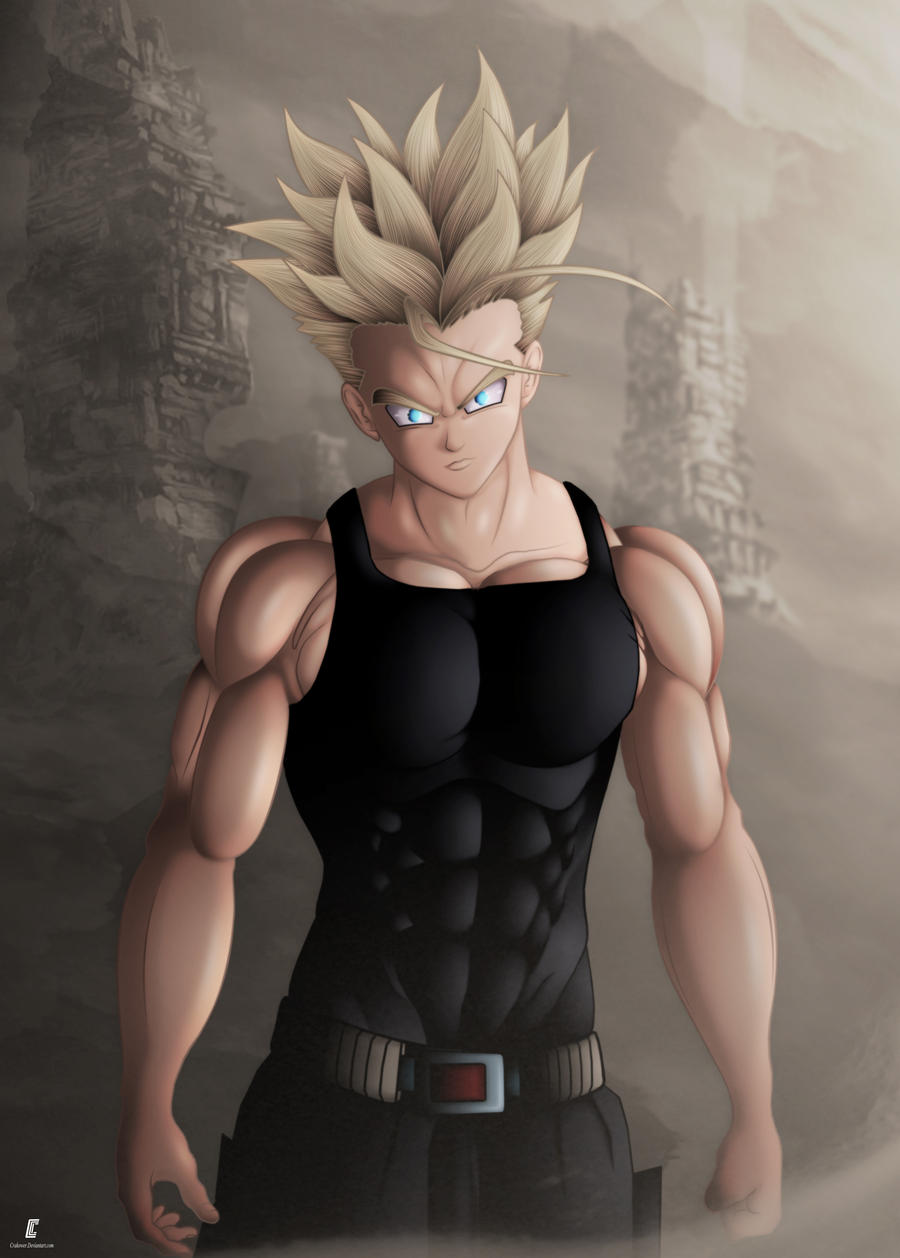 Fan Art Dragon Ball Z Mirai Trunks By Crakower On Deviantart