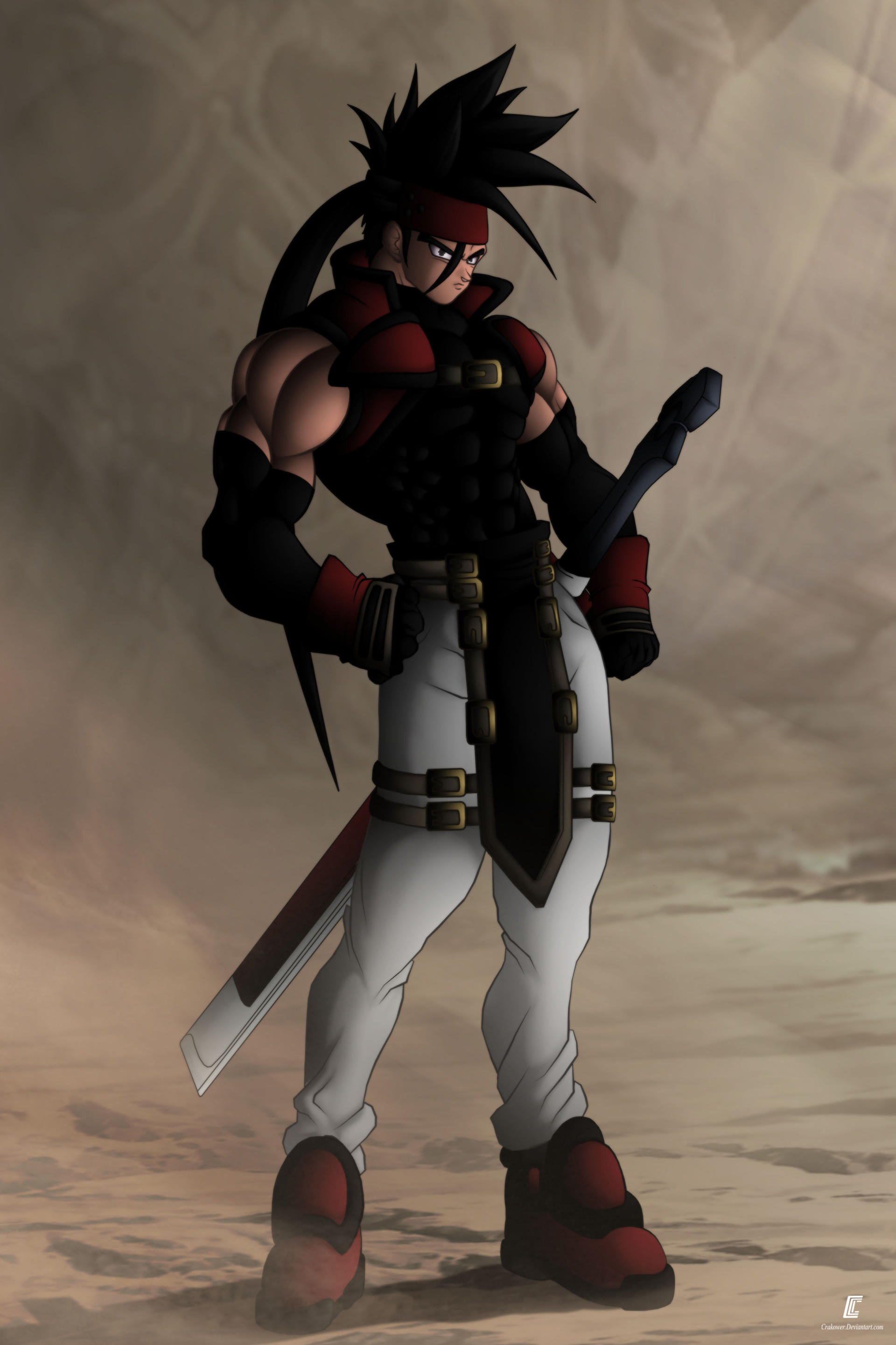 Fan art : Sol badguy by Crakower on DeviantArt