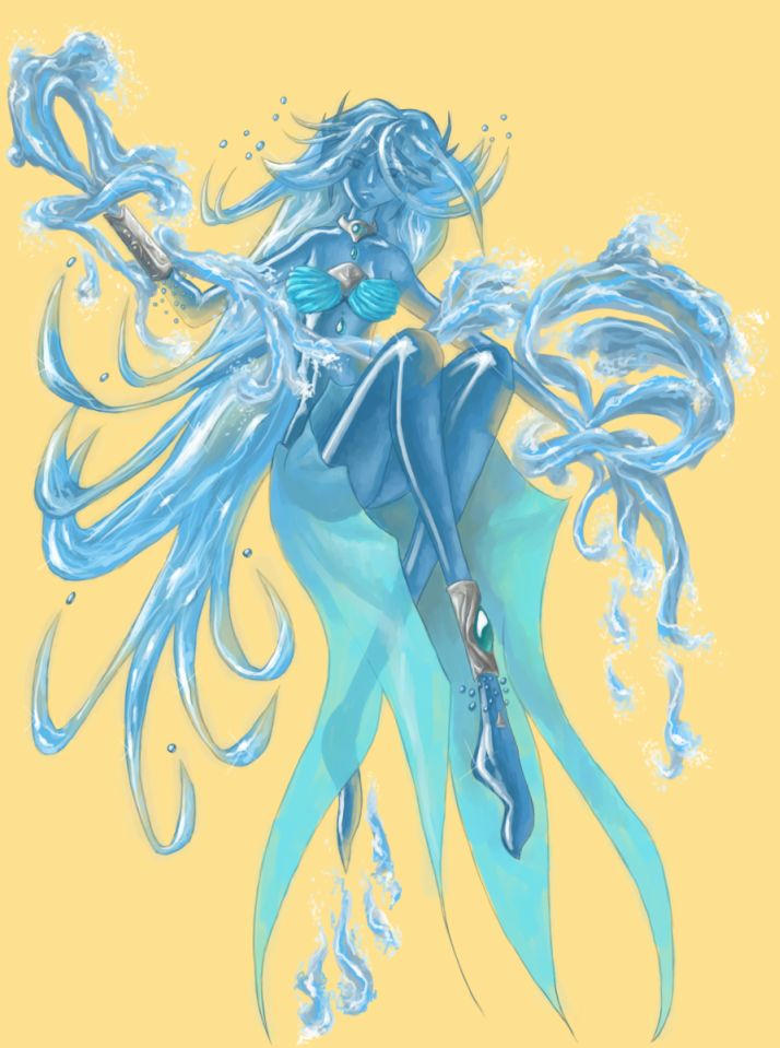 Deviantart Water Element Water Elemental Collab by Immp on DeviantArt