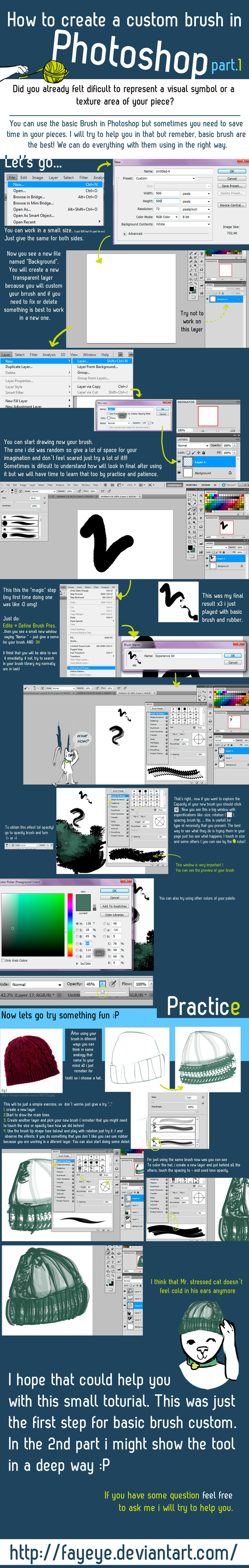 How to create a custom Brush by Fayerin