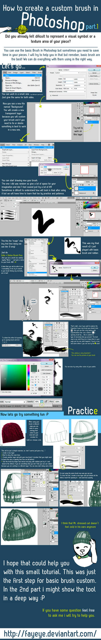 How to create a custom Brush by Fayerin