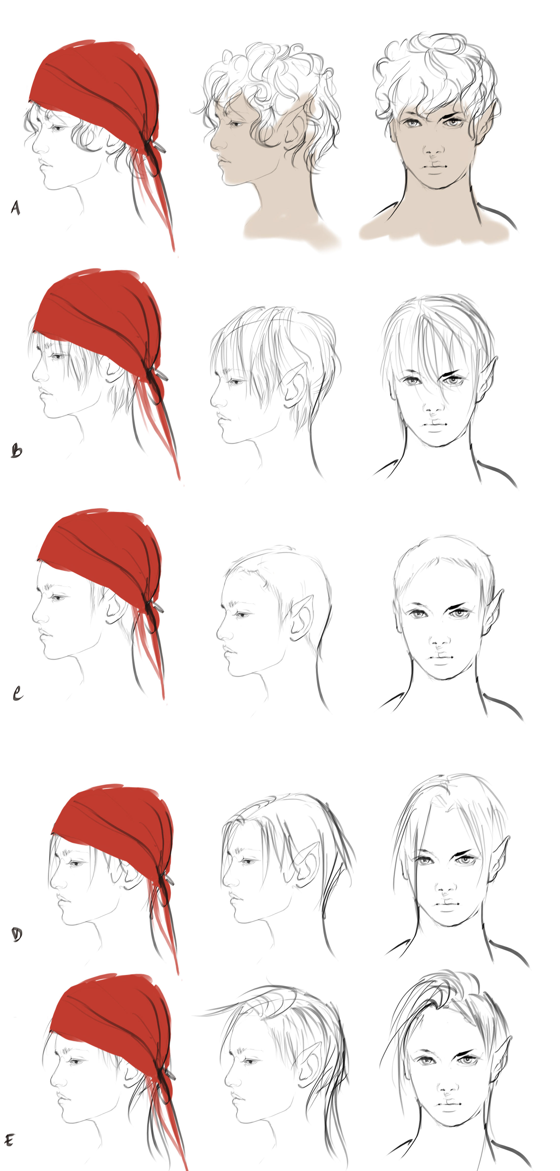 Hair Studies 2