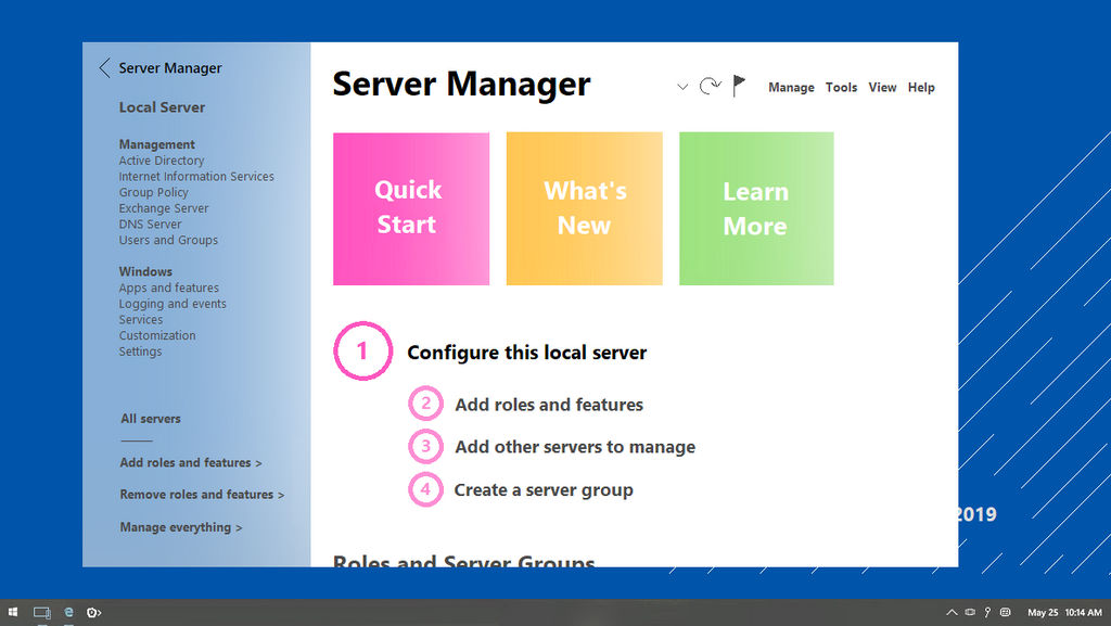 Server Manager2019 Server Manager - Windows Server 2019 by carmellolb on DeviantArt