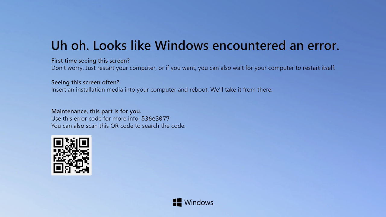 The New Windows Blue Screen Of Death By Carmellolb On Deviantart The New Windows Blue Screen Of Death By Carmellolb On Deviantart