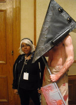 Pyramid head is a sweet guy deep down