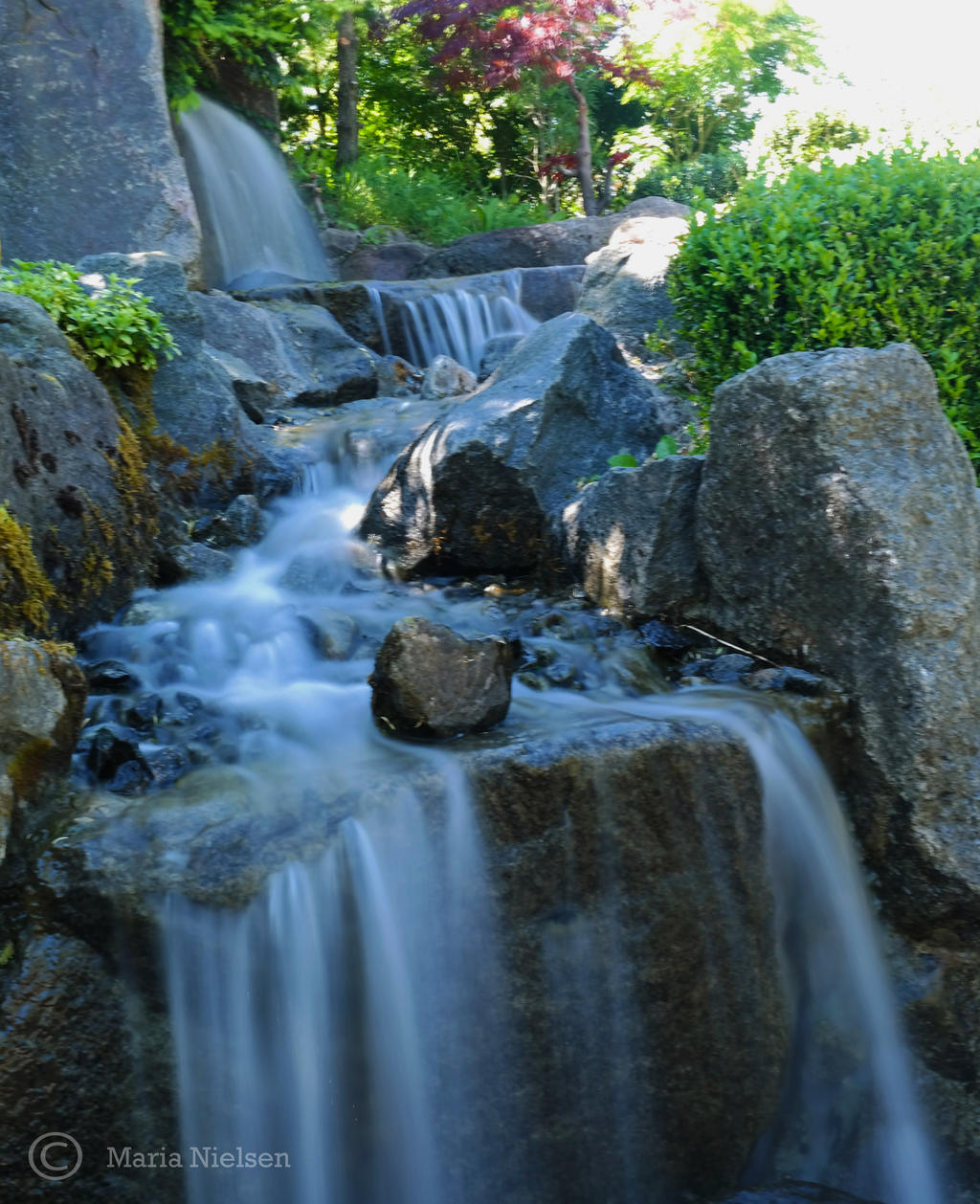 Japanese waterfall