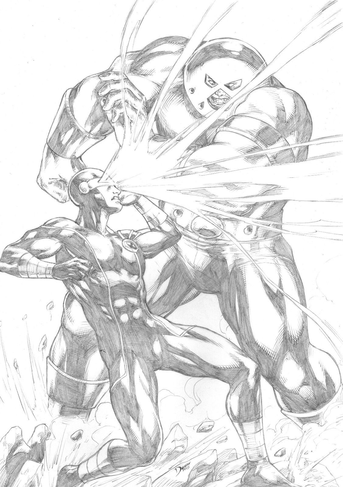 Cyclops vs Juggernaut