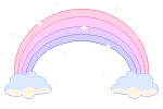 Tiny F2U Pastel Rainbow by Stardust-Specks