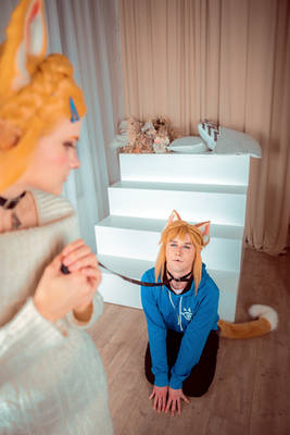 The Legend of Zelda fanart cat cosplay