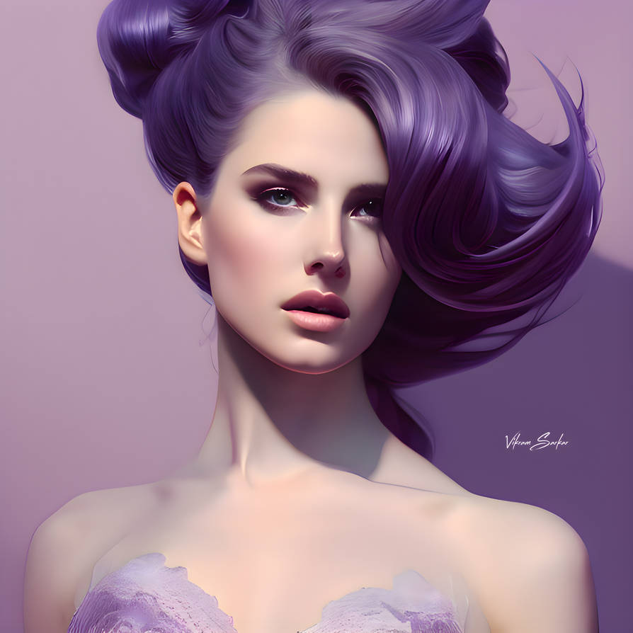 HIGH FASHION (AI.art- 06) by Vikram-AI on DeviantArt