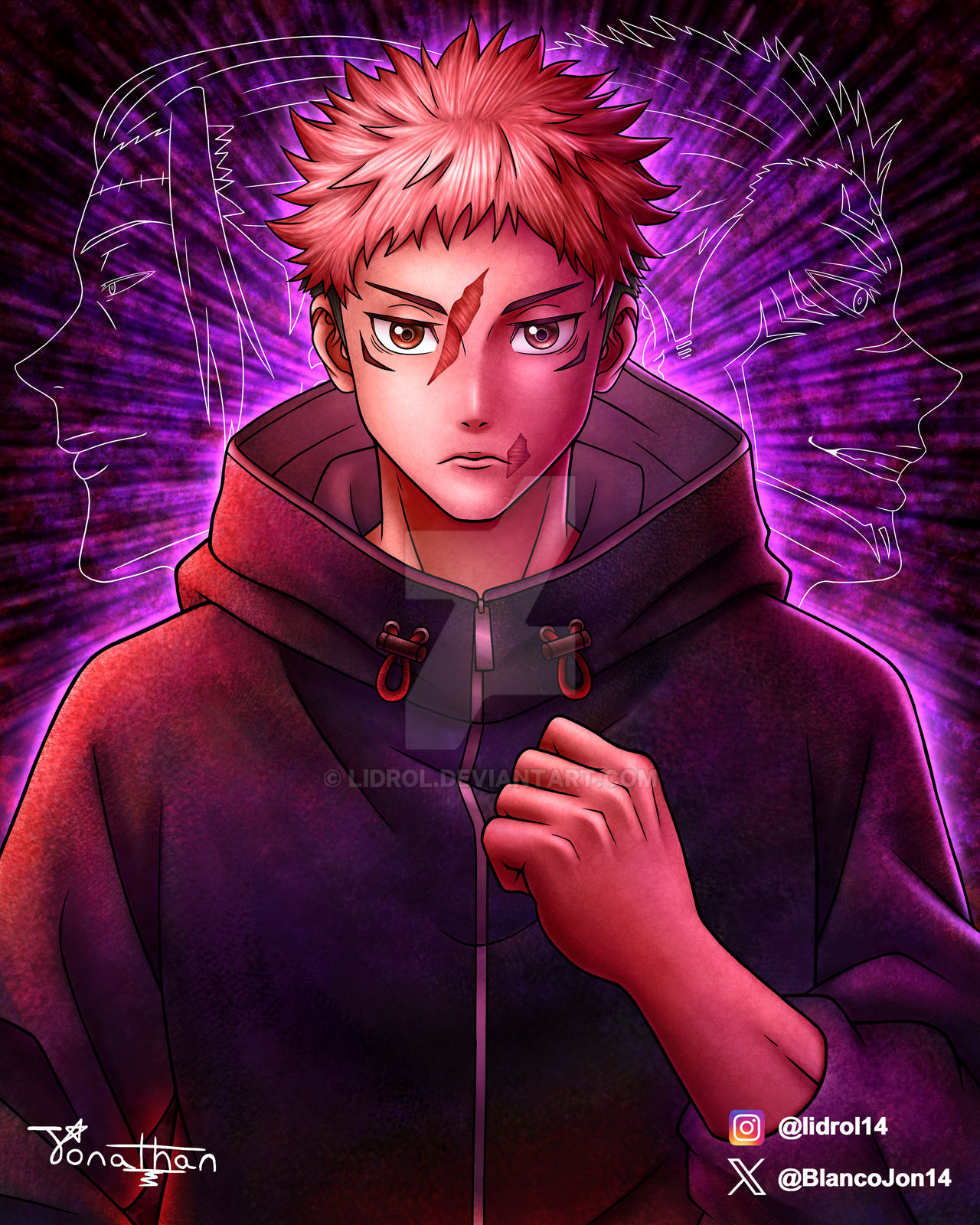 Yujoi Yuji Itadori (JJK) by Lidrol on DeviantArt