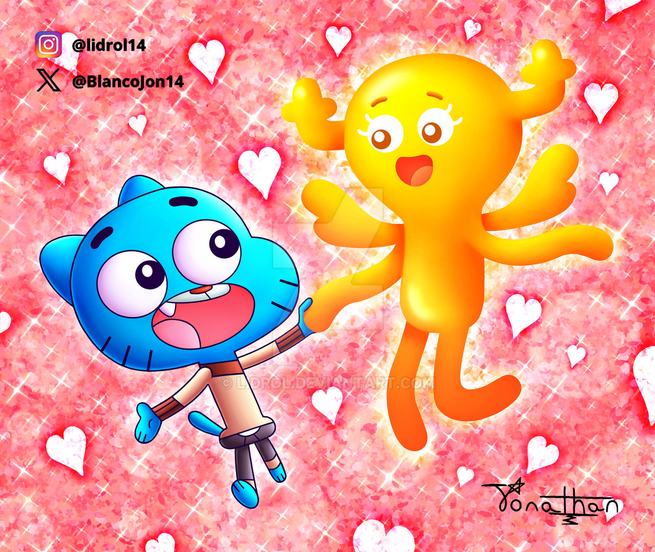 Gumball and Penny (TAWOG) by Lidrol on DeviantArt