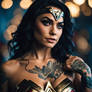 Vanessa Hudgens As Wonder Woman Tattooed 