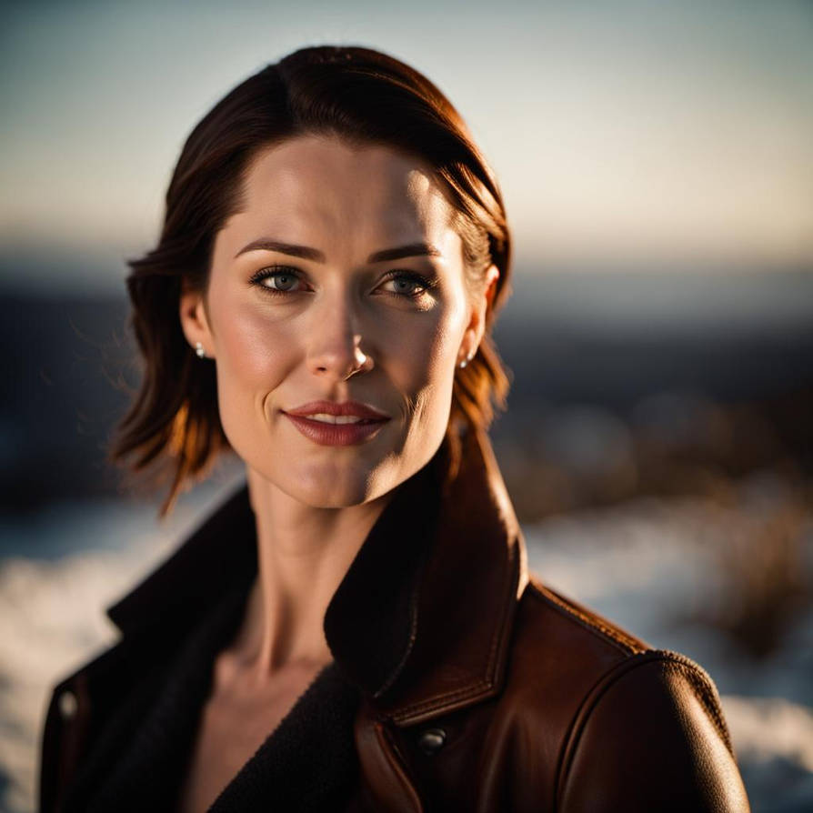 Chyler Leigh outside winter by Ojjan77 on DeviantArt