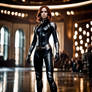 Karen Gillan as Alita Battle Angel.