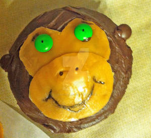 Monkey Cupcakes for Zeke's baby shower :)