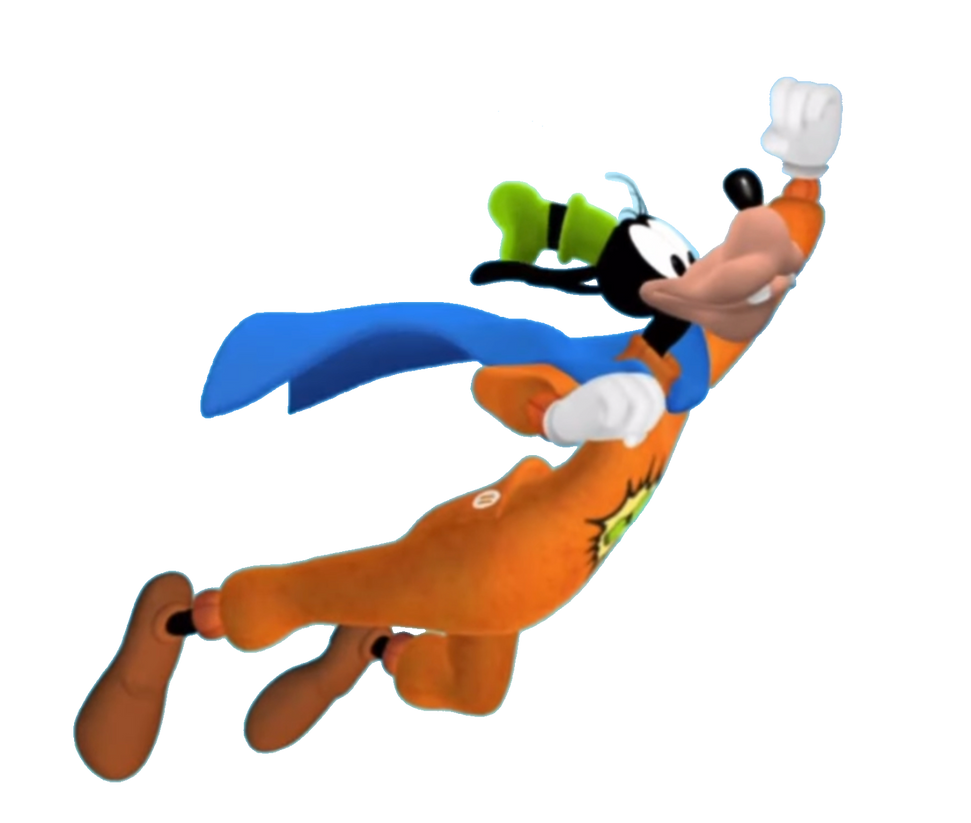 Flying Rabbit Goofy Super goof flying by Siggisen on DeviantArt