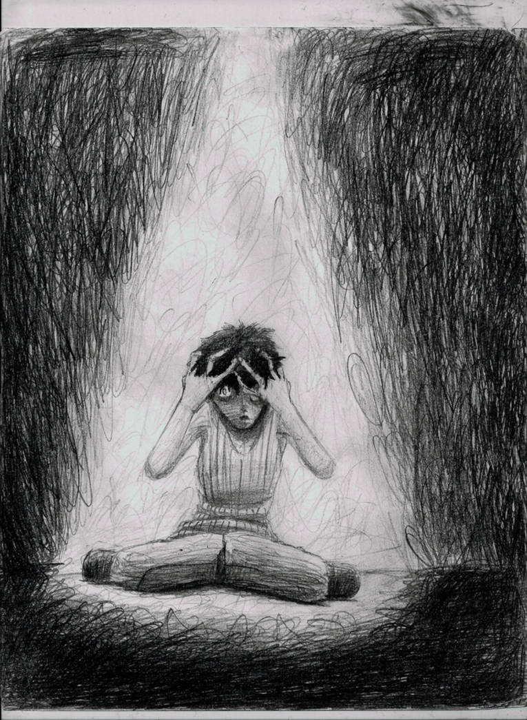 Darkness represents Insanity by TestSubject006 on DeviantArt