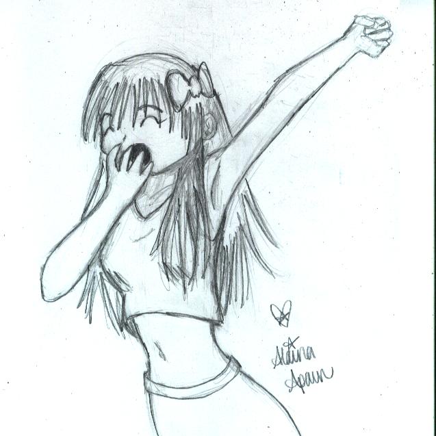 photo A Drawing Of A Person Waking Up just waking up by lovemypurity on