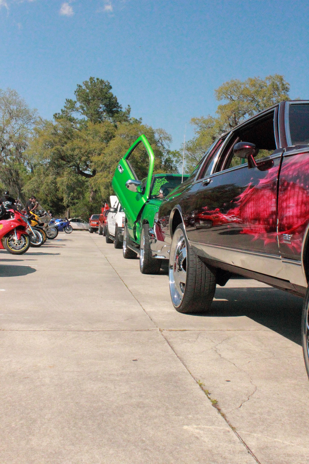 Car Lineup - Car Show