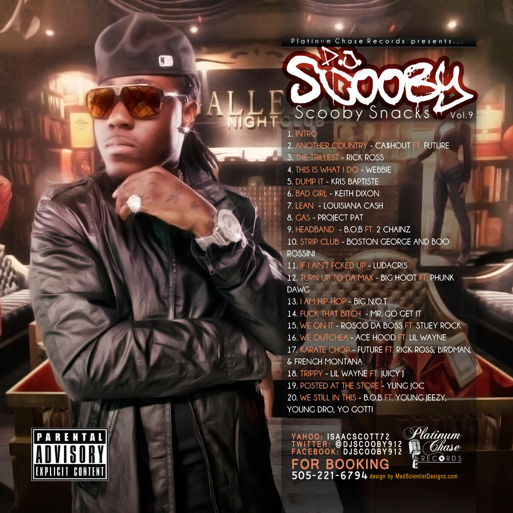 Mixtape Cover: D.J. Scooby: Vol. 09