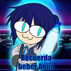 Recuerda beber agua