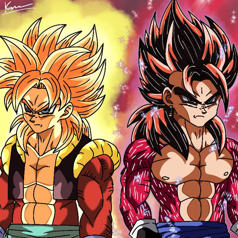 Gogeta Full Power SSj4 Limit Breaker by me by Saiyanking02 on DeviantArt